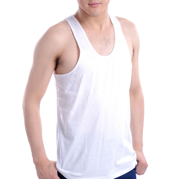 Mùa hè trung niên nam treo cotton thấm mồ hôi vest không tay áo nỉ shop quần áo thể thao