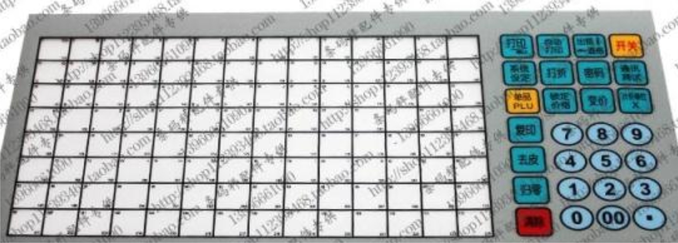 Xiamen's top LS2 series of barcode scale electronic scale keyboard