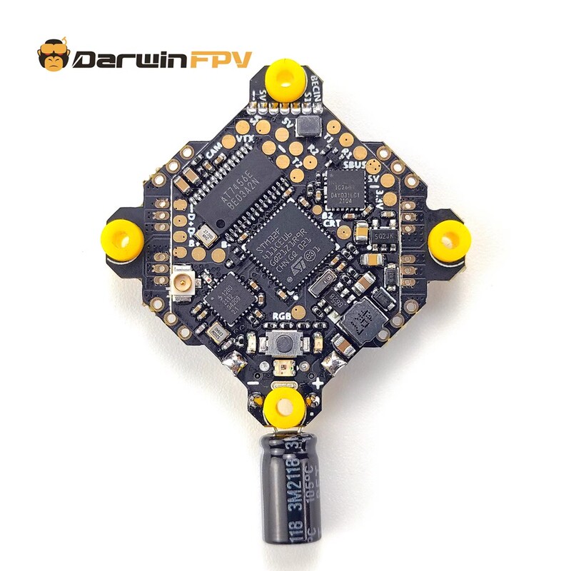 Elrs Integrated Aio Model F4 Flight Controller + Darwin Fpv Four-In-One Esc Bluebird Firmware - Elrs3.X Version
