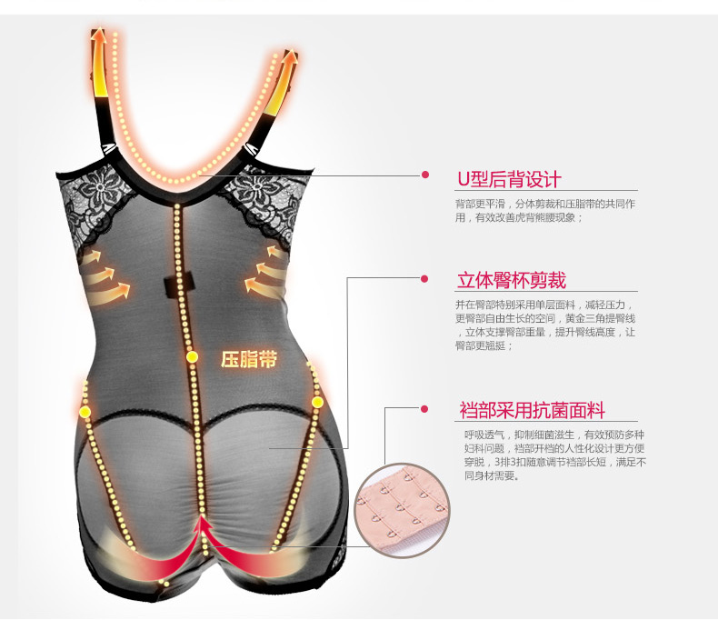 Tingmei corset bụng bụng hip corset mỏng liền mạch cơ thể corset thoải mái siêu mỏng TL1217 đồ lót đẹp