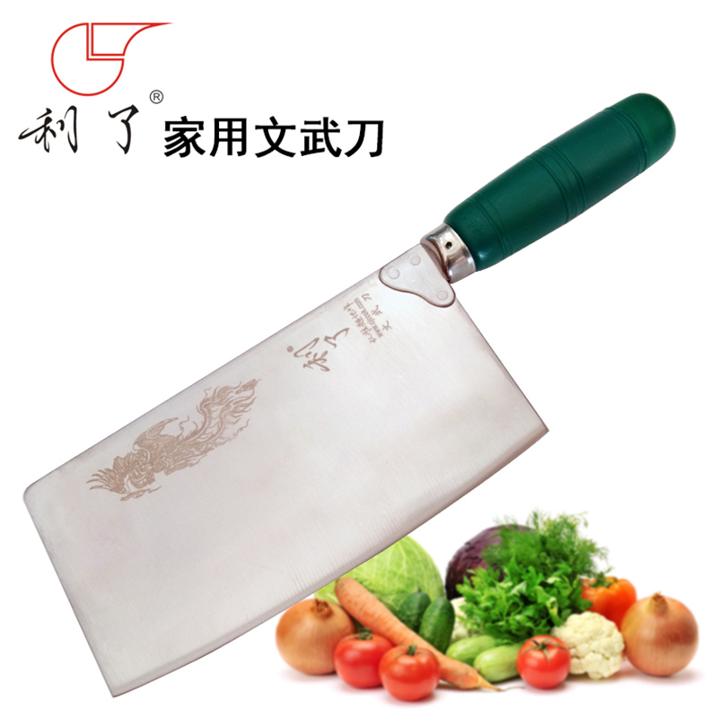 Lili brand knife Wang Chao recorded as a kitchen household civil and military knife chopping dual-purpose knife slice knife can chop chicken goose duck
