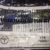 American VPR 787R 1% 0 5W generation 750R thick copper foot audio resistor 3*8MM foot thick 1MM