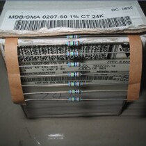 10 3 5 yuan VISHAY 24K 1% 0207 metal film resistors