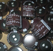 Japanese chemical black king kong KMH 50V5600UF high frequency fever capacitor 35*25 made in Japan