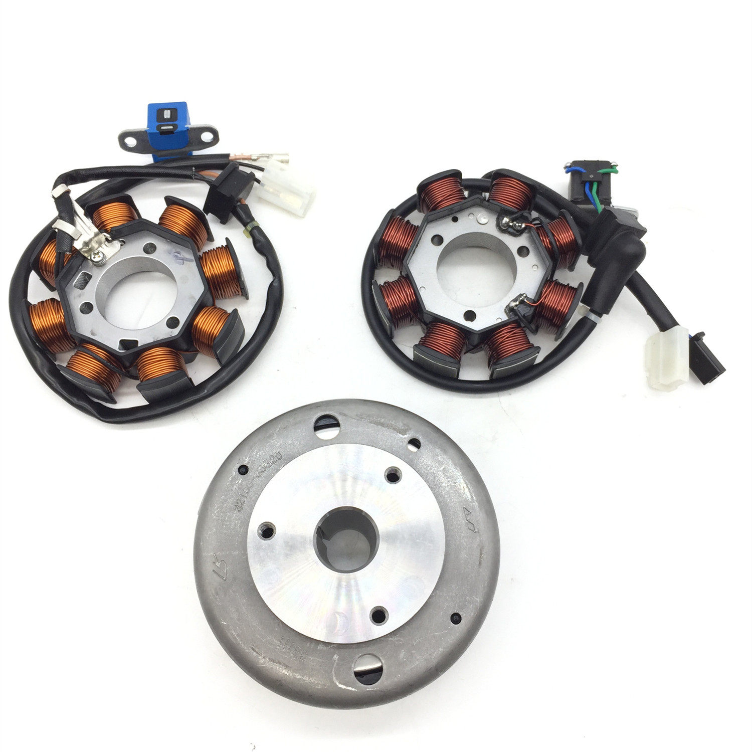 Applicable State 3 HJ125T-18A Hongbao UM125T-C Tianyu UZ125T-A Magnetic motor coil stator rotor