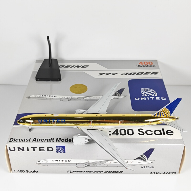 Aviation 1:400 Air China China Southern Airlines Qatar Emirates All Nippon Airways Gold Aircraft Alloy Airplane Model
