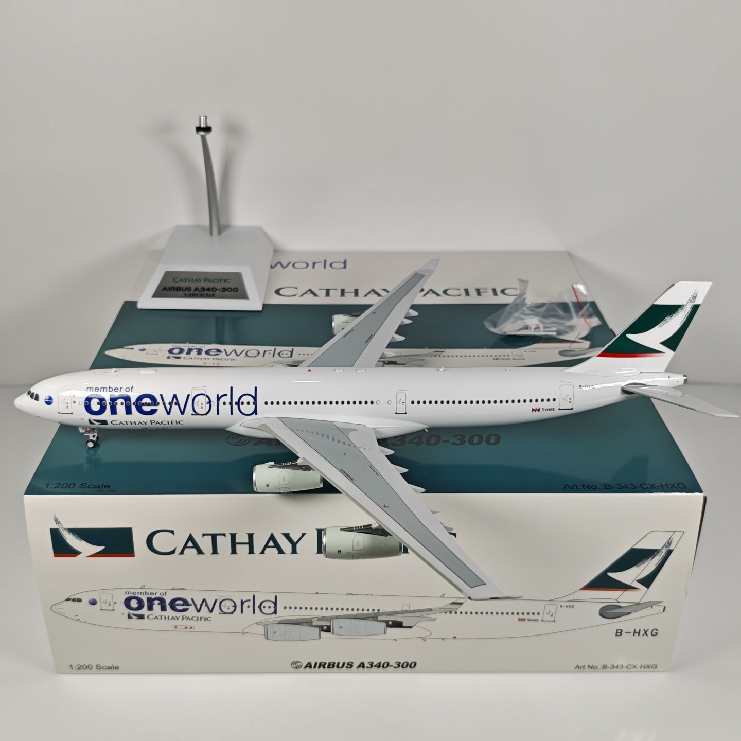 航空機・ヘリコプター 1/200 JCwings Cathay Pacific A340-300 1/200 JCwings Cathay Pacific A340-300 航空機・ヘリコプター 1/200