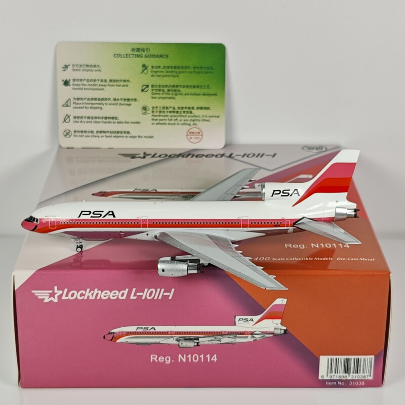 Ng Models 31038 1:400 American Pacific Southwest Airlines L-1011 N10114 Alloy