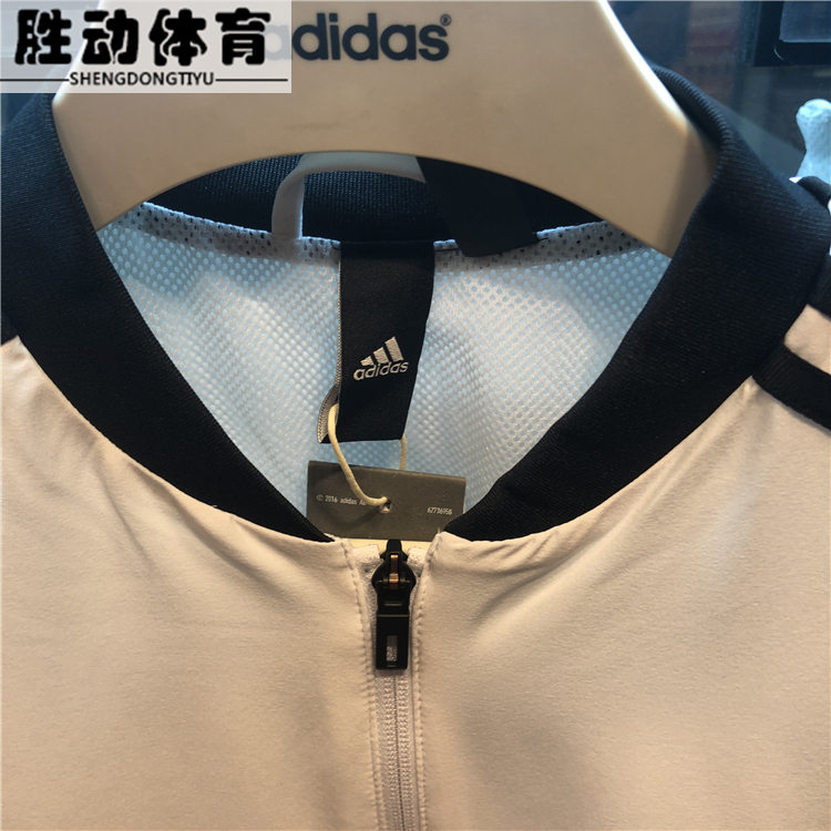 Adidas nữ 2018 thu đông thoải mái cổ áo đứng cộng với áo khoác nhung S97427 DT2401 DT2402 - Áo khoác thể thao / áo khoác áo gió anta