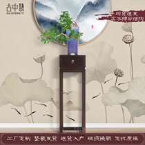 New Chinese Solid Wood Flower Shelf Living Room Flowers a few flowers Terra room Floor Green flower Flower Pots Shelf Chandelia Potted Shelf