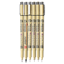 Sakura needle pen anime black line hook pen engineering design drawing painting water-resistant and non-smudged