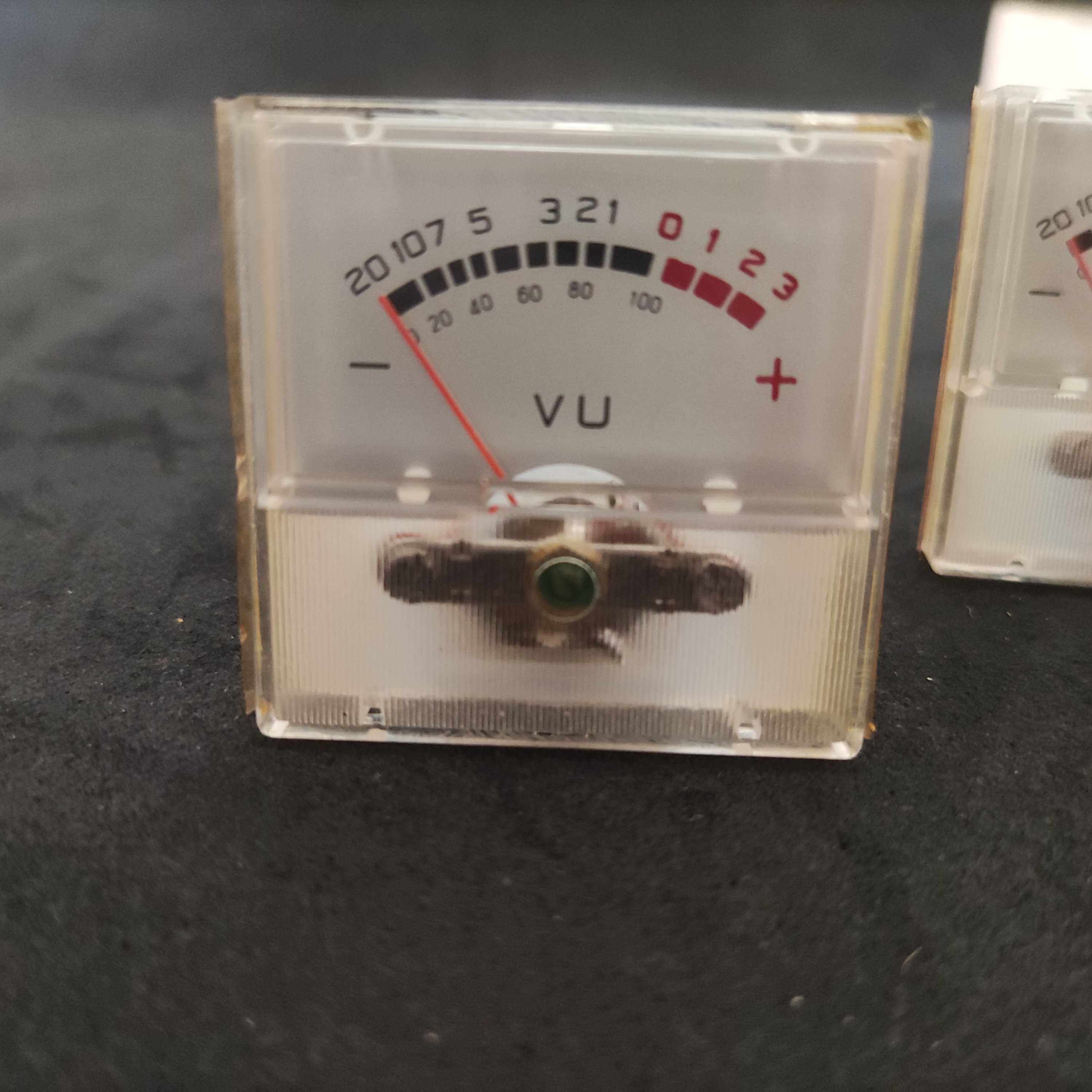 80s homegrown old head antique vu meter head audio meter head 500ua on par with imported aluminum meter disc