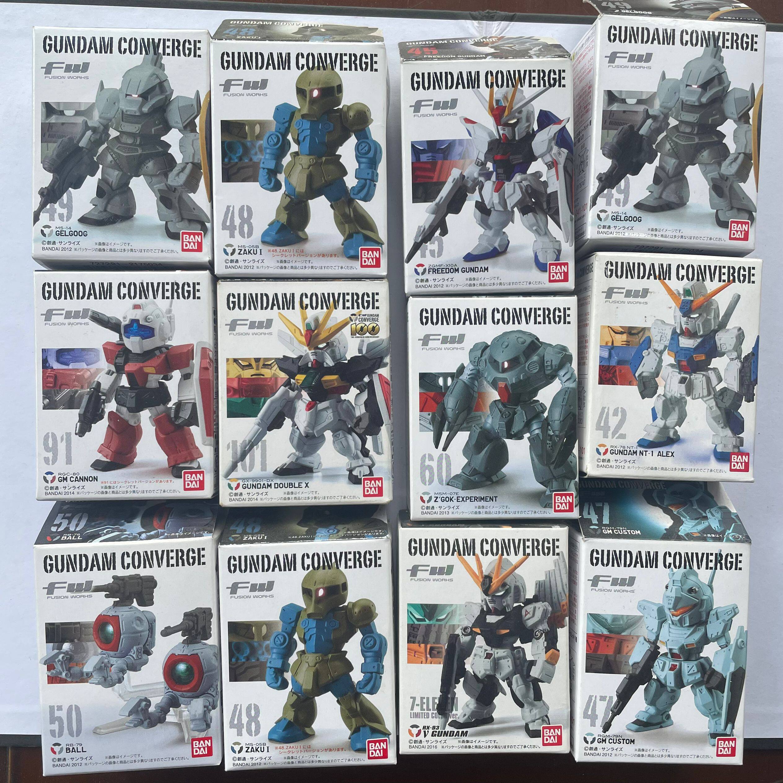 FW 高达 老款 新生 勇士 扎古 高达 散货 盒装 GUNDAM CONVERGE