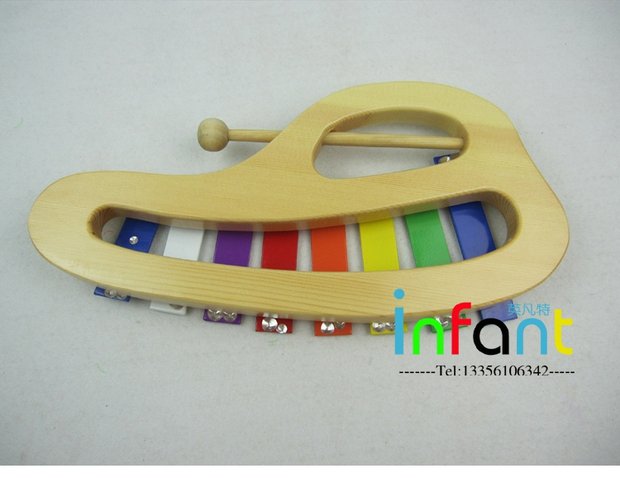 Nhạc cụ gõ Orff 8 hộp âm thanh Orff nhạc dạy đồ chơi phụ huynh-trẻ em - Đồ chơi nhạc cụ cho trẻ em đàn điện tử cho bé