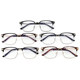 Xiao Zhan Style Prescription Glasses for Men, Trendy Blue Light Blocking, Anti-Radiation, Non-Prescription Glasses, Can Be Fitted with Lenses