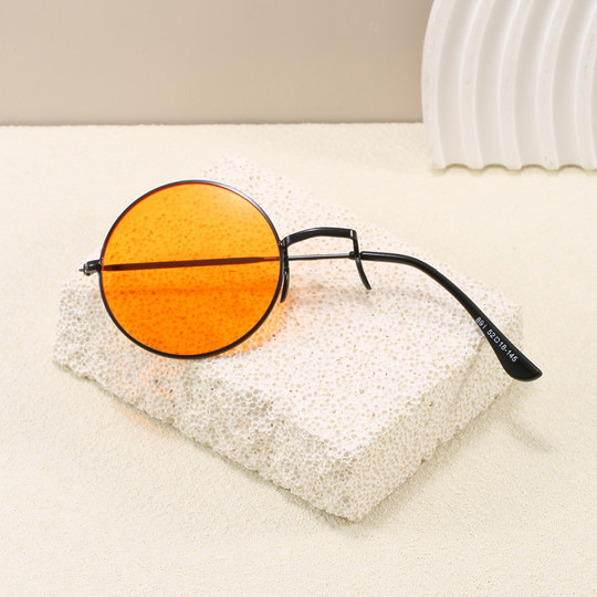 Single Lens Glasses Amon Single-Sided Glasses Retro Single-Eye Glasses Gu Yun Glasses Celebrity Style Glasses Kidd