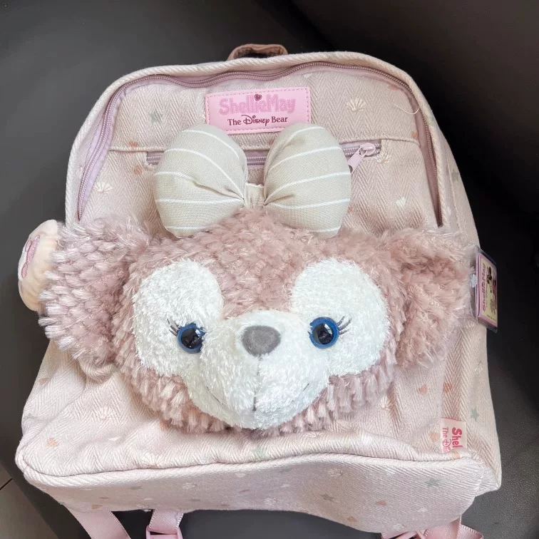 Japanese backpack, bag, cartoon capacious doll