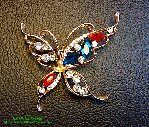 Broche femme en cristal artificiel - Ref 1183554 Image 22