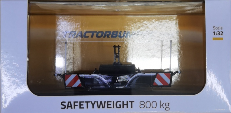 Uh 1:32 Safetyweight 800kg Tractor Accessories Front Bumper Metal Alloy Model