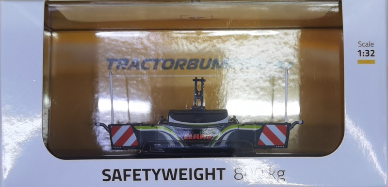 Uh 1:32 Safetyweight 800kg Tractor Accessories Front Bumper Metal Alloy Model