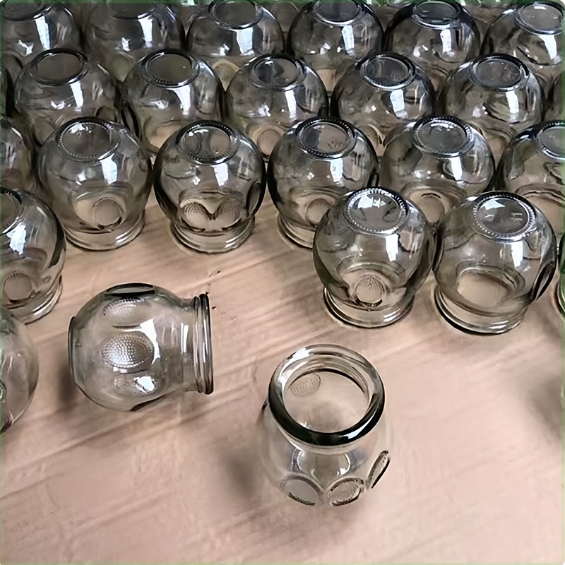 Ultra-Thick Explosion-Proof Glass Cupping Set for Home Use, Complete Set of Medical Cupping, Traditional Chinese Medicine Cupping Device