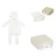 Baby White Cotton Gift Box (3 штуки)