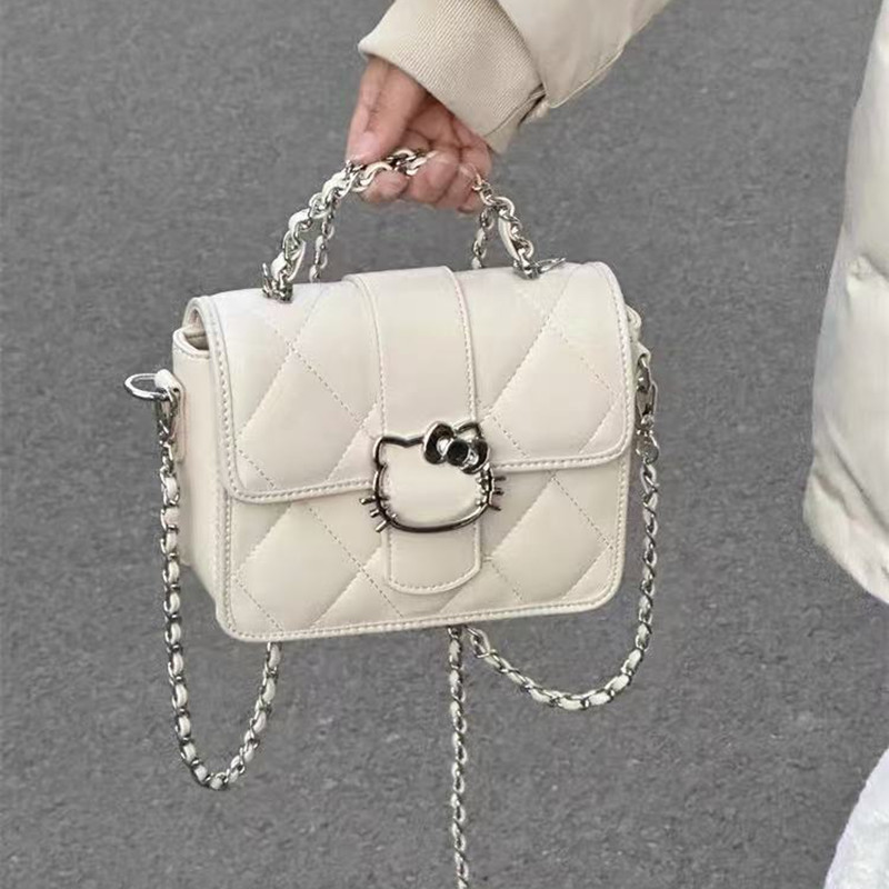 Niche Design Small Square Handbag 2025 New Fashion Versatile Chain Shoulder Bag High-End Exquisite Crossbody Bag