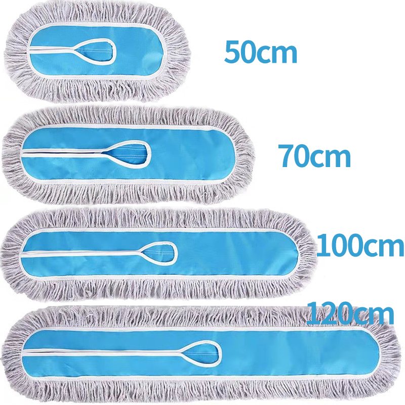 Thickened mop head replacement cloth cover flat drag cloth flat mop replacement cloth with cloth dust push cloth replacement iron frame-Taobao