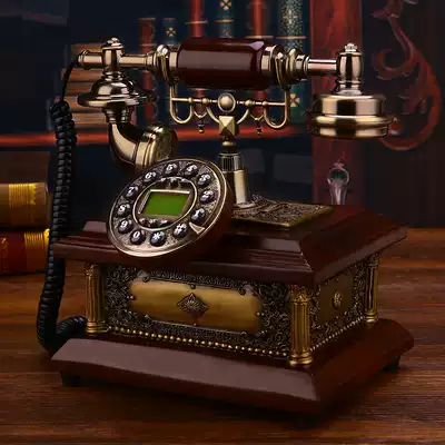 Luxury antique craft gift decoration landline Classical retro landline home European telephone Cute hotel wired