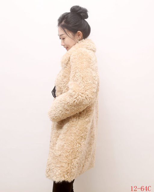 Fashion Sister Boutique 2023 Fashionable Autumn and Winter New Women's Grain Coat 12-64C