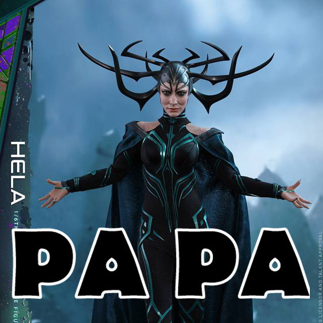 Brand new spot Hottoys HT Raytheon 3 gods Twilight death goddess Haila Hela MMS449