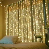 Светодиодные ледяные занавески, интернет, комната знаменитостей, украшение торгового центра, атмосфера, водопад, гипсофила, вспышка, авоська