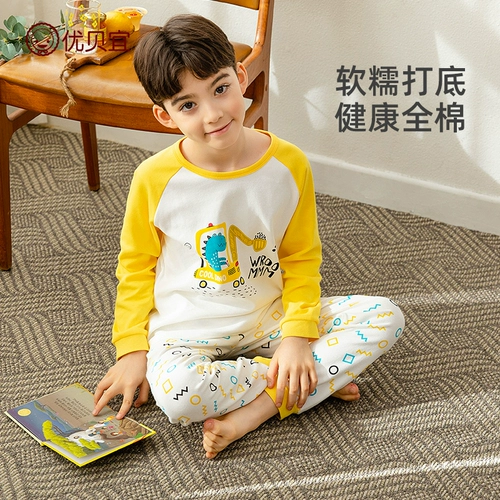 Детское удерживающее тепло демисезонное нижнее белье, термобелье для мальчиков, хлопковые штаны, детская хлопковая пижама, детская одежда