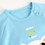 Детские летние нарукавники, детский мультяшный комплект подходит для мужчин и женщин, летняя летняя одежда, детская одежда