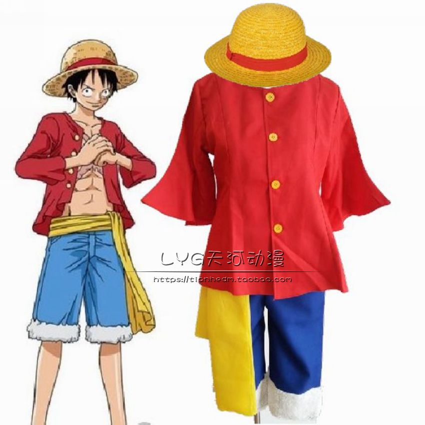 Sau hai năm quần áo piece Luffy quần áo thế hệ thứ hai Luffy quần áo trang phục cosplay quần áo cos đồ cosplay gợi cảm