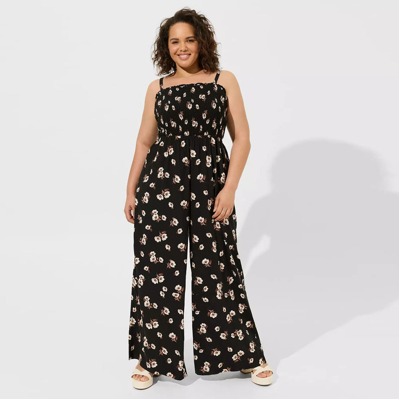 European and American Casual Loose Plus-Size Fat Girl Jumpsuit with Suspenders, Women's 2025 Summer New Slimming Wide-Leg Pants for Women 644