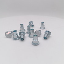 5MM step rivets semi-hollow iron rivets non-standard willow ding hair top hair set semi-flat round flat head double section multi-step