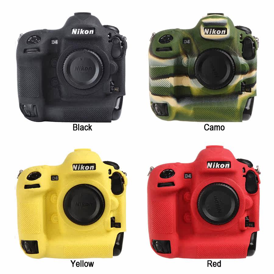 Applicable (Yu) Nikon D4 D4X D5 camera special bag silicone cover protective sheath Softshell