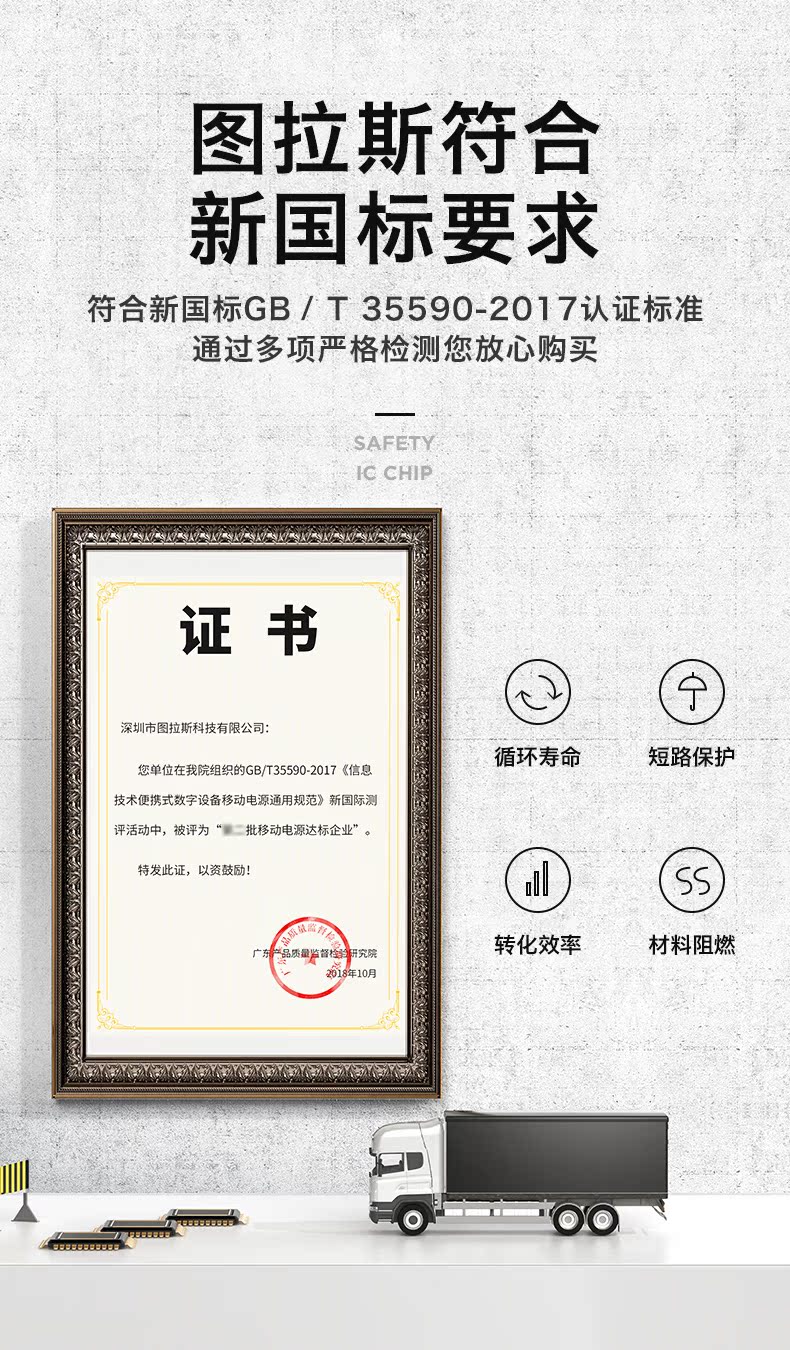 Taurasi của Apple không dây sạc Po x trách đèn flash nhanh phí graphene mỏng nhỏ gọn cầm tay nhỏ điện thoại di động kê Huawei điện thoại OPPO chính hãng dung lượng lớn được dành 10.000 mA - Ngân hàng điện thoại di động sạc dự phòng esaver
