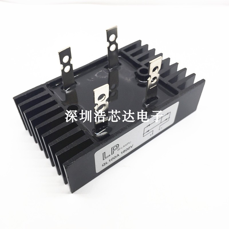 New one-way bridge rectifier module QL100A1600V 60 * 100 Bring your own radiator