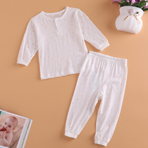 Libaby room baby clothes baby underwear set male and female children summer two buckled Tencel underwear 2018 summer New