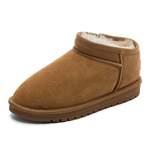 Hui Alai, официальный флагманский магазин, зимние ботинки для женщин, новинка 2024 года, зимние бархатные утепленные туфли из хлопка для женщин, зимняя хлопковая обувь для женщин