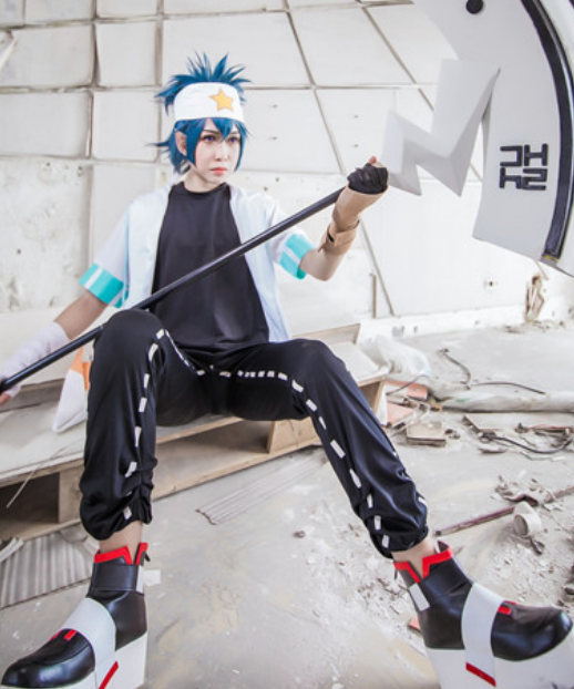 Starry Man Square COS va chạm thế giới Lei COS quần áo cosplay quần áo hàng ngày Lei Lion - Cosplay áo cosplay