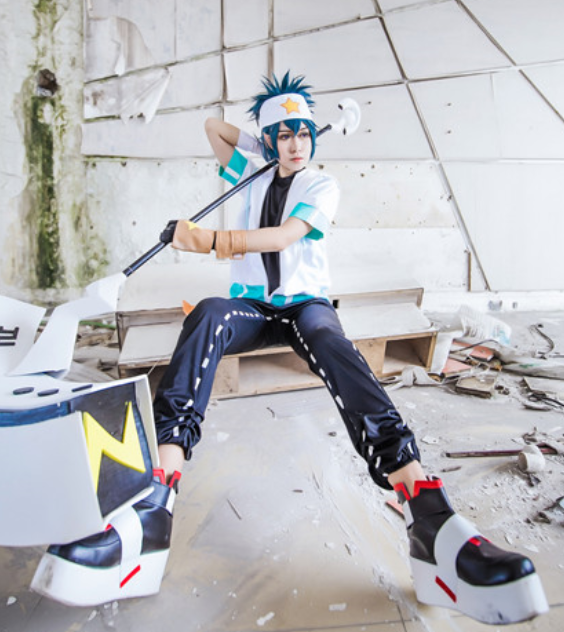 Starry Man Square COS va chạm thế giới Lei COS quần áo cosplay quần áo hàng ngày Lei Lion - Cosplay áo cosplay