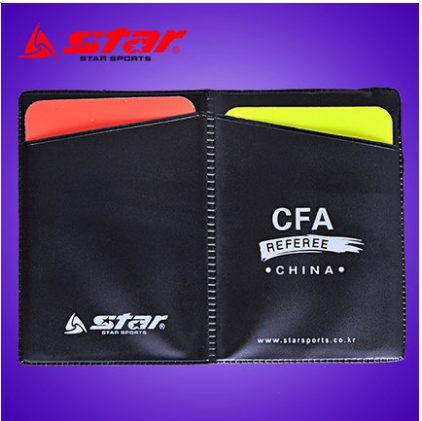 STAR Shida Football Referee Red Yellow Card SA210 With Record Paper Competition Supplies Classic Recommendation