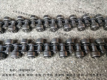 Industrial double-sided roller chain 6-point double-sided houndstooth iron nylon roller chain 12A-1 pitch 19 05