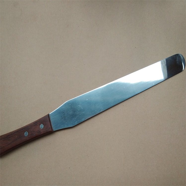 Imported ITOH screen printing ink ink - conditioning cutter Stainless steel stirring knife - 12 inch thickening stainless steel knife