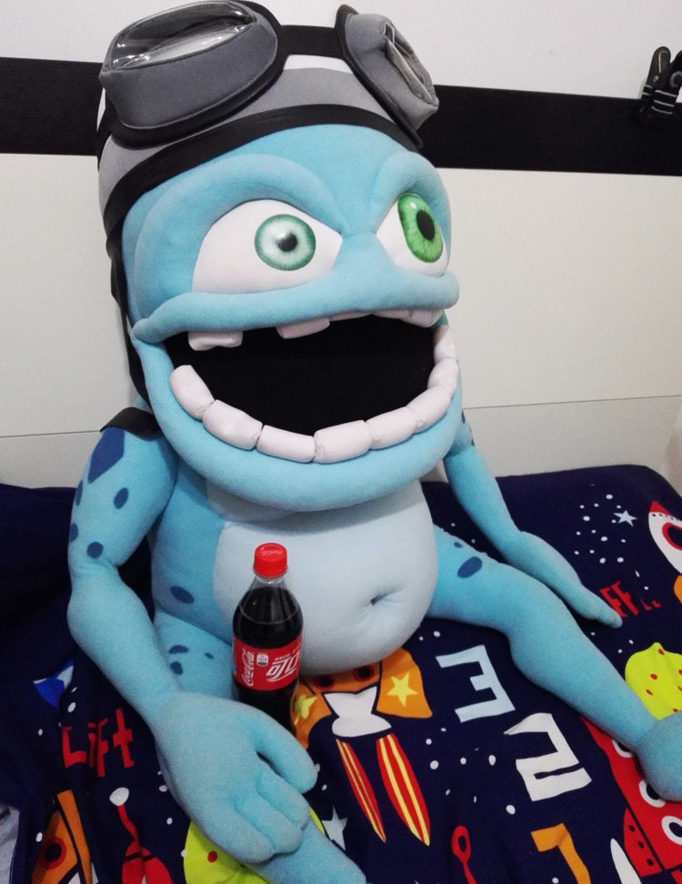 Peluche manga en peluche crazy Frog - Ref 2697232 Image 7