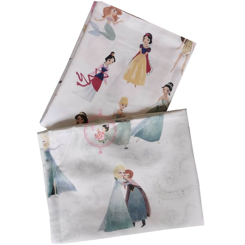 Дисней, хлопковая ткань для принцессы, «Холодное сердце», постельные принадлежности
