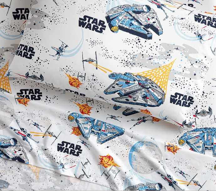 Interstellar Wars STAR WARS Pure Cotton Active Printed Quilt Cover Bed Linen Pillowcase Custom Size